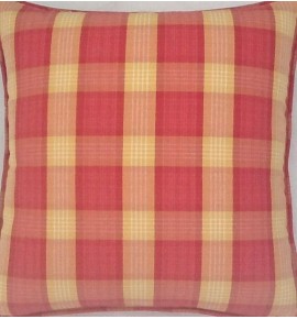 A 16 Inch cushion cover In Laura Ashley halkirk raspberry fabric