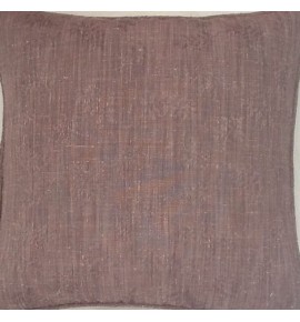 A 16 Inch cushion cover in Laura Ashley Melbury Aubergine fabric