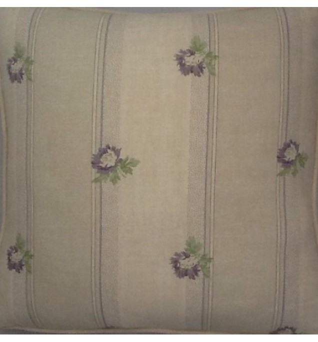 A 16 Inch Cushion Cover In Laura Ashley Compton Natural Fabric