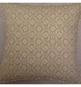A 16 Inch Cushion Cover In Laura Ashley Sitwell Eau De Nil Fabric