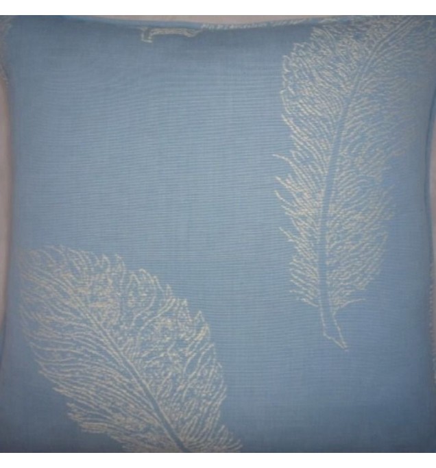 A  Laura Ashley cushion cover Feather Pastel fabric