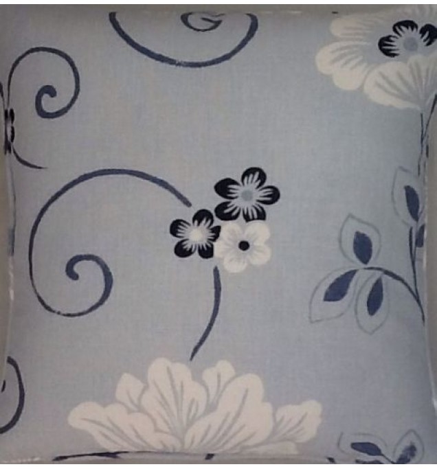 A 16 Inch cushion cover in Laura Ashley Lamorno fabric