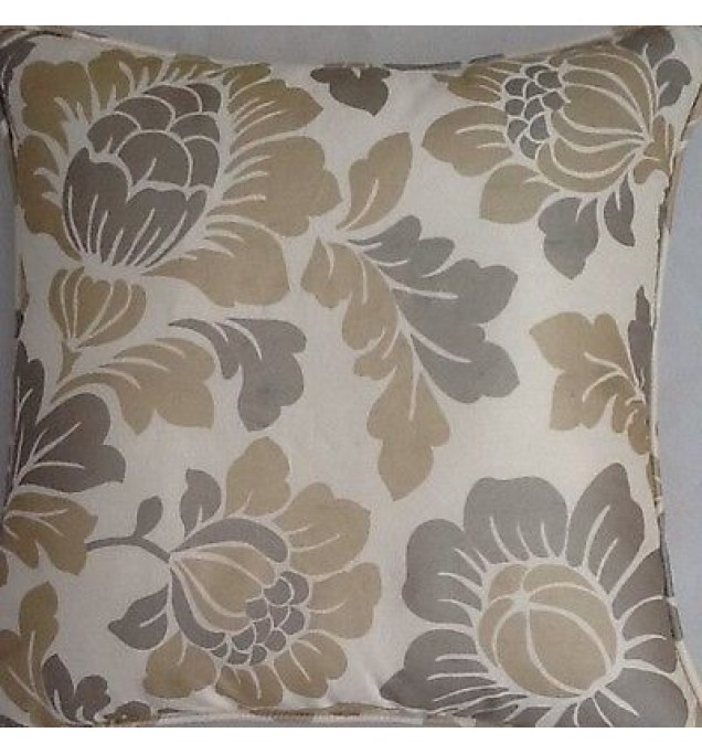 A 16 Inch Cushion Cover In Laura Ashley Drayton Silk Fabric
