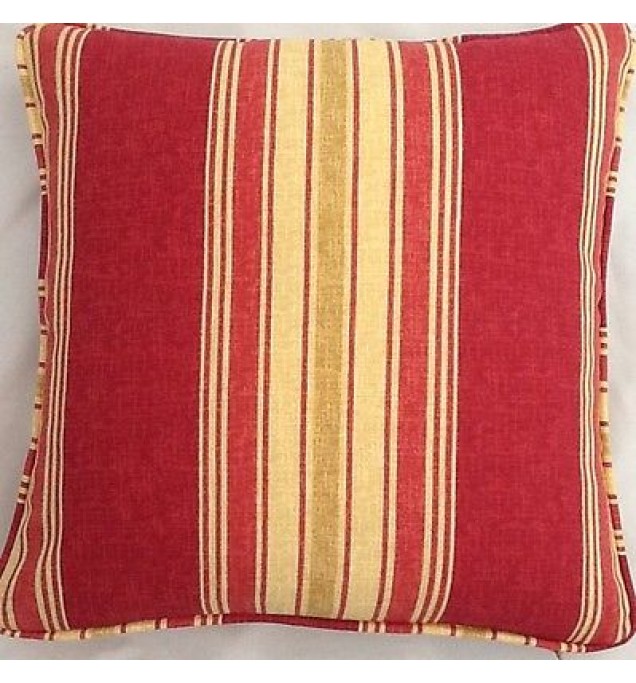 A 16 Inch Cushion Cover In Laura Ashley Latimer Raspberry Fabric